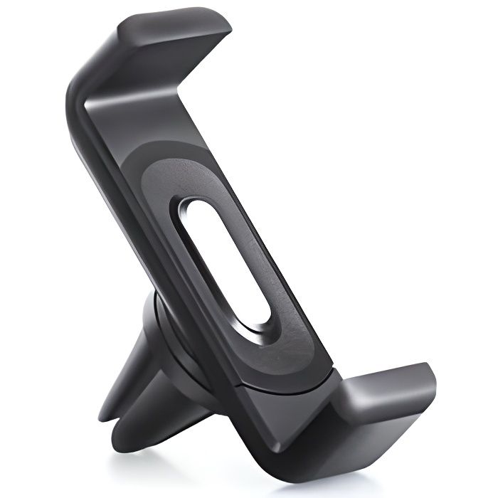 Support Téléphone Universel Pour Voiture – Fixation Par Clip Sur Grille D'aération – Neuf Sous Blister
