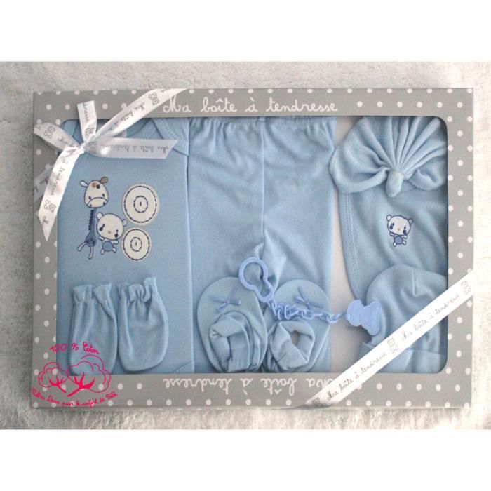 Coffret de naissance mixte bébé - La Manufacture de Layette