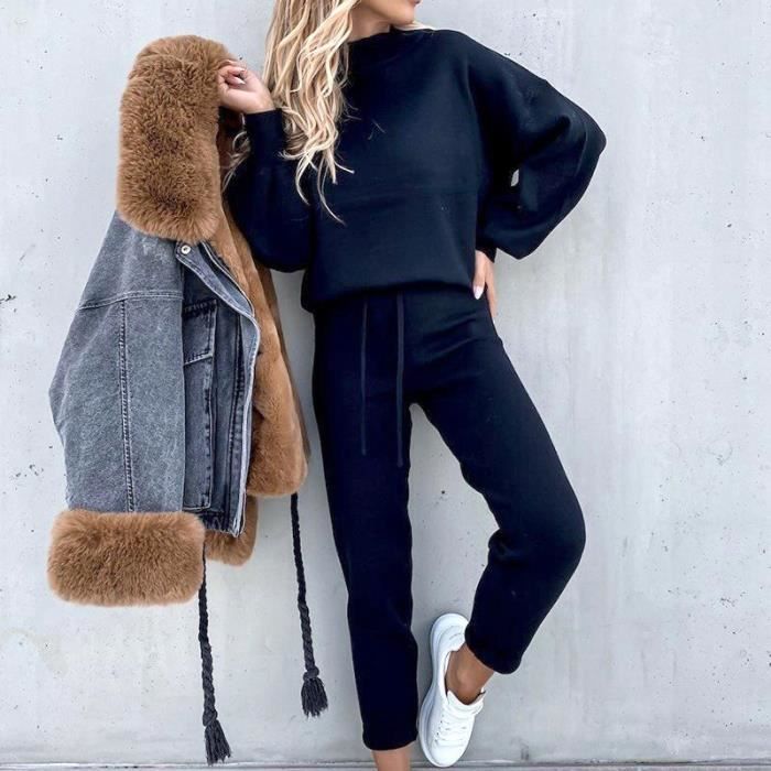 Ensemble De Sport Femme 5 Pièces - Survêtement Yoga Fitness Running - Taille Asiatique | Inlefen - 7