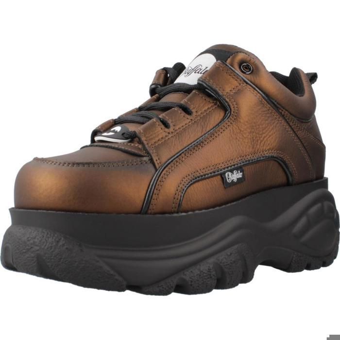 Buffalo Sport > Zapatillas Mujer Modèle Chaussure Buffalo Modèle Calf Leather - Coleur Bronze