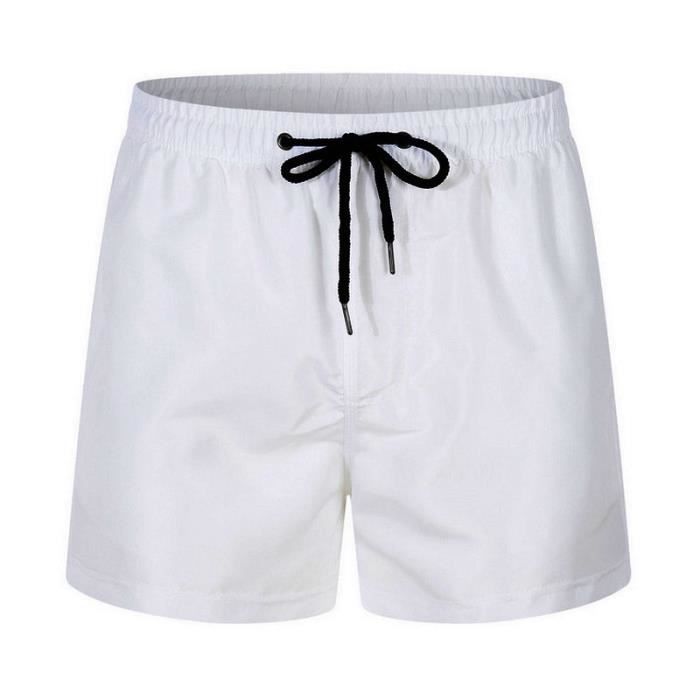 HLVEXH Short De Bain Homme Maillot De Bain Avec Slip En Filet - Séchage Rapide Et Confortable