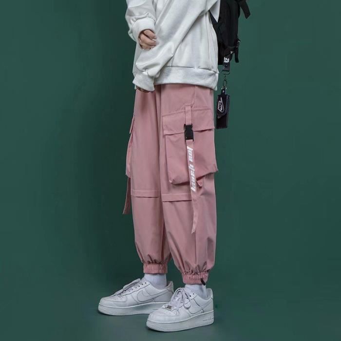 pantalon de jogging - cargo japonais pour hommes streetwear hip