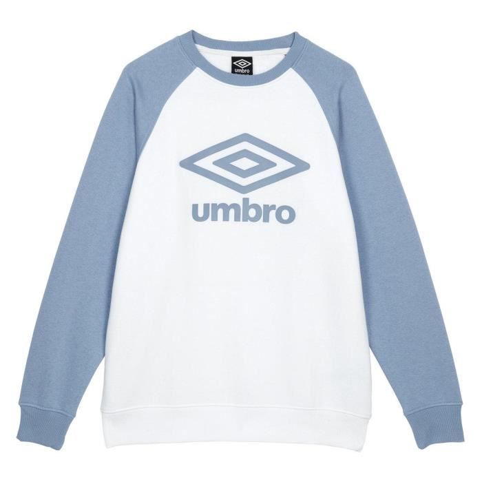 Pull à capuche homme Umbro bleu logo M brodé sportswear