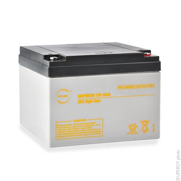 Batterie onduleur (UPS) NX 24-12 UPS High Rate 12V 24Ah M5-F-NX - Cdiscount  Informatique