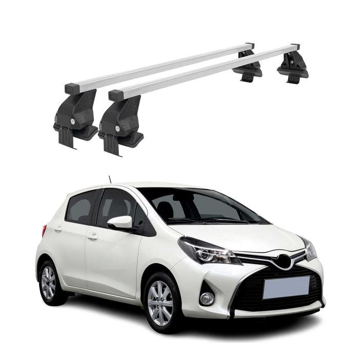 Barres de toit transversales pour Toyota Yaris 20112020 Gris Cdiscount Auto