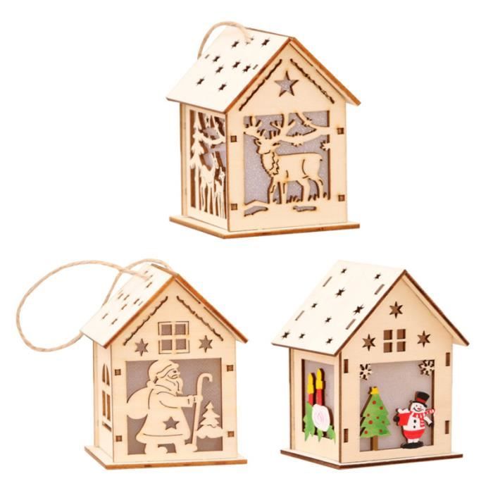 6 Pcs Ornements Suspendus Pour Arbre De Noël Décorations