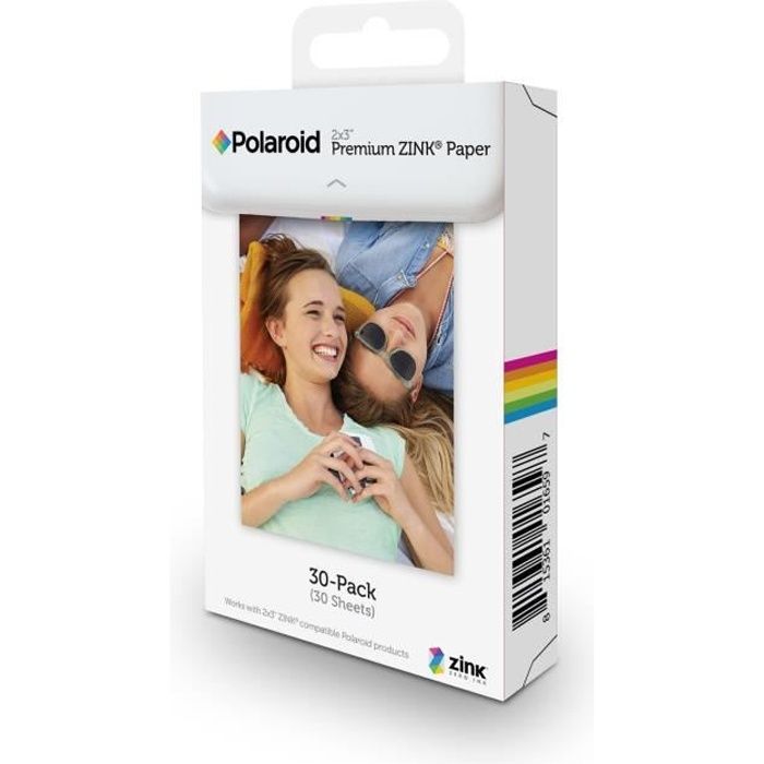 POLAROID Z2X330 Cartouche de Papier film Zink - Pack de 30 films