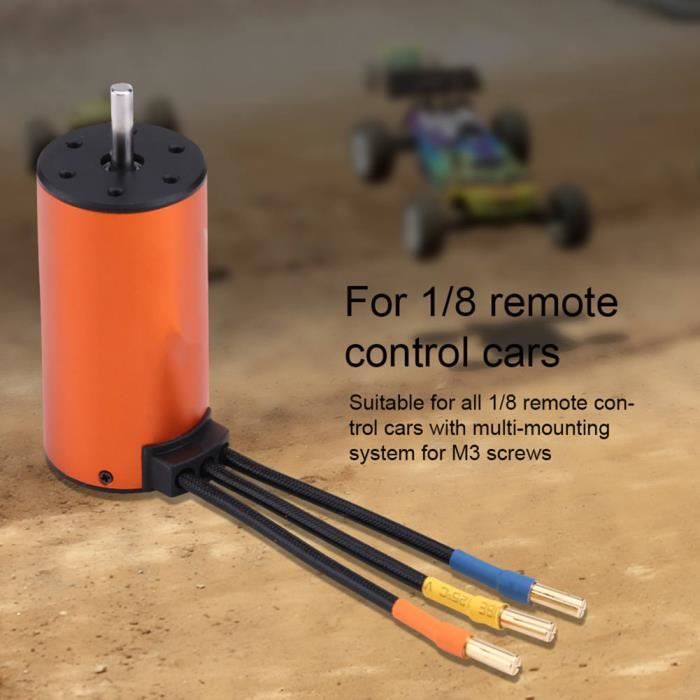 Rocket 3670 Waterproof Brushless Sensorless Motor For 1/8 1/10 Traxxas RC Car