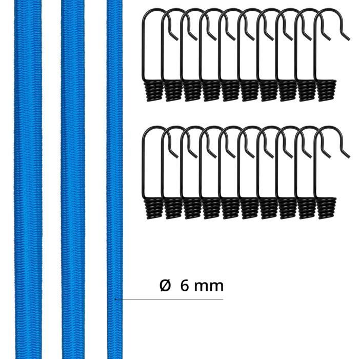 Câble Acier Inoxydable STANKE 20 M - PVC 3,5 Mm, 7x7, Résistant à La Corrosion