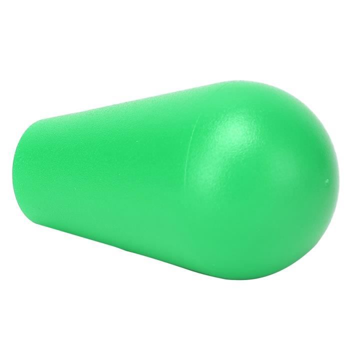 sourcing map Ellipse Ovale Manette Tête Bascule Boule Haut Poignée Jeu Arcade Bricolage Pièces Rechange Vert Bleu 2Pcs