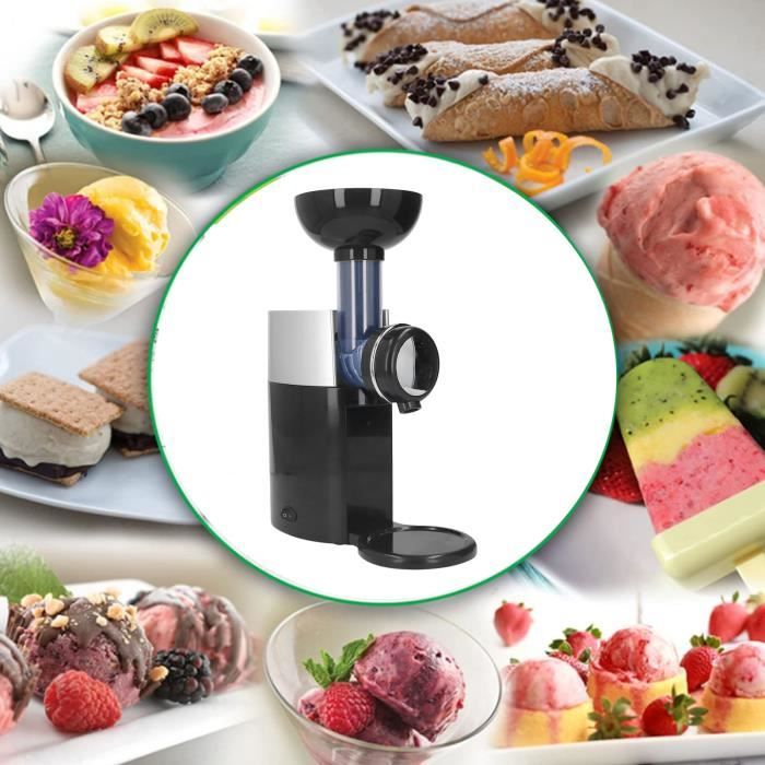 Sonew Frozen Fruit Dessert Maker Machine à Crème Glacée en Coque ABS