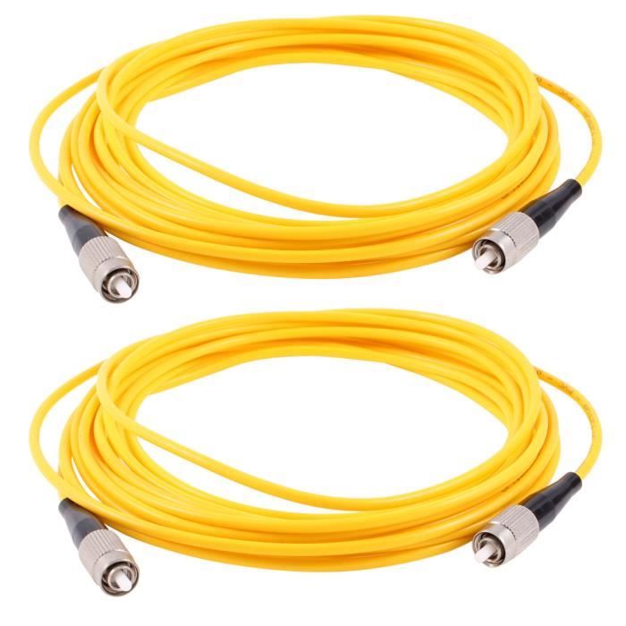 Haude Lot de 2 nettoyeurs de fibre optique SC One Click Cleaner Outil de nettoyage universel de fibre optique 2,5 mm et 1,25 mm