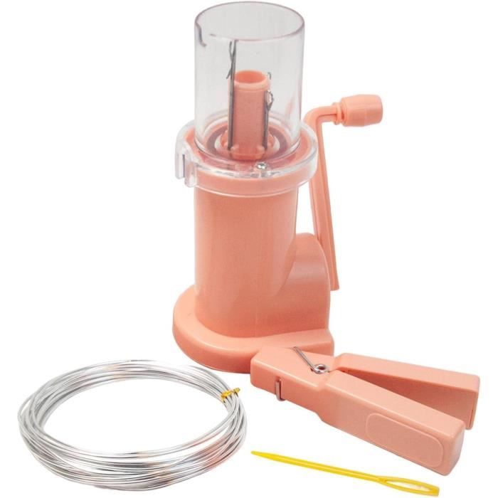 Mini Machine à Tricoter (Tricotin) Automatique - Outil DIY Pour Cordes Et Boudin