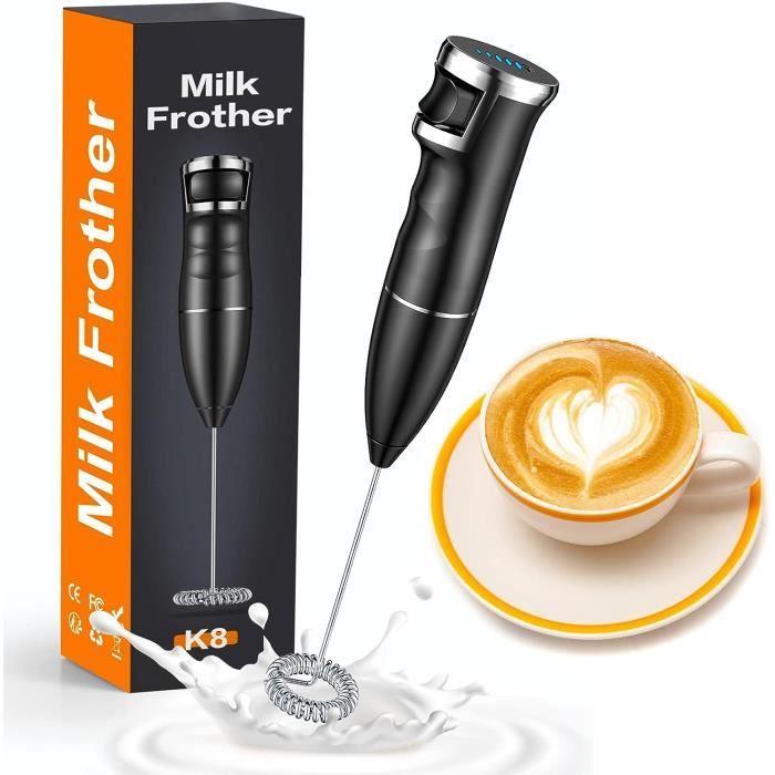 Mousseur à Lait électrique Zociko - 4 En 1, Chauffage Et Moussage, 400W, Contrôle Température, 350 Ml Max