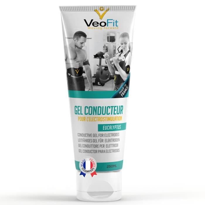 Gel Conducteur - VEOFIT - Ceinture Abdominale - Eucalyptus -