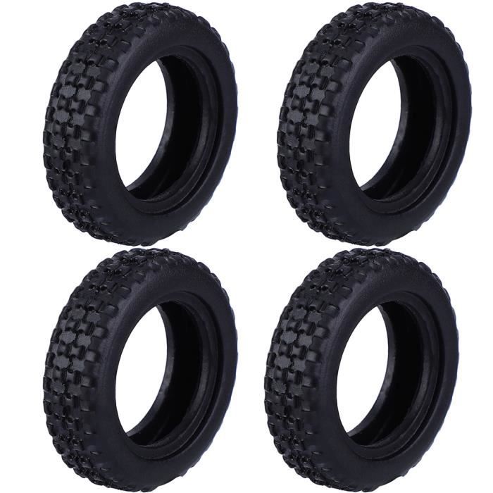 Pneus RC VGEBY Pour Traxxas Slash 1/10 - Lot De 4 - Adhérence Et Durabilité - 110x45 Mm