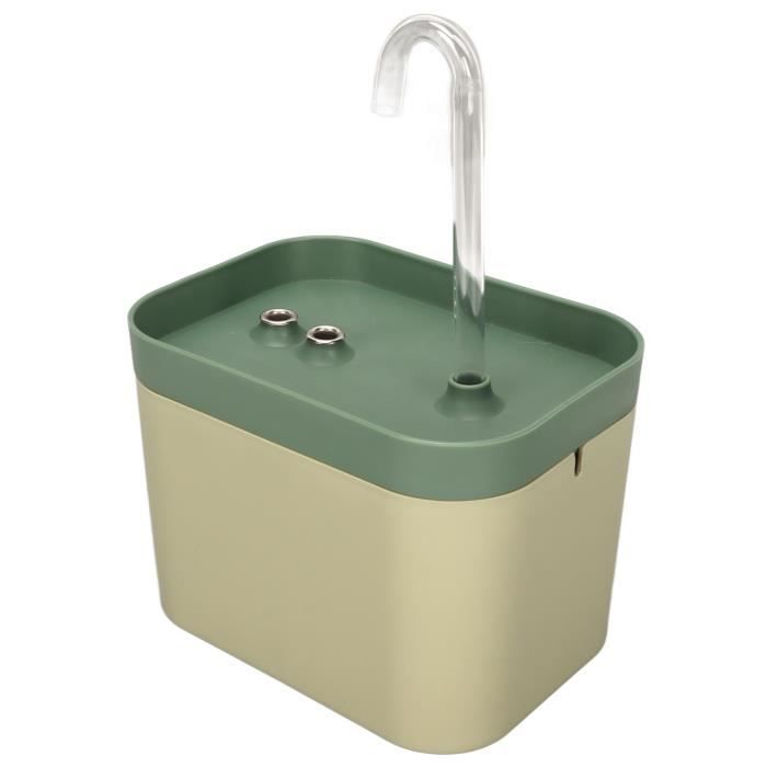 Meilleurs prix pour VINGVO fontaine à eau pour animaux de compagnie Fontaine à eau pour chat 1.5L Grande capacité Cycle automatique Distributeur