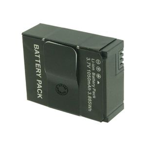 Duracell Lot De 2 Batteries Pour GoPro Hero 4 AHDBT-401 – Puissance Fiable Et Longue Autonomie (Noir)