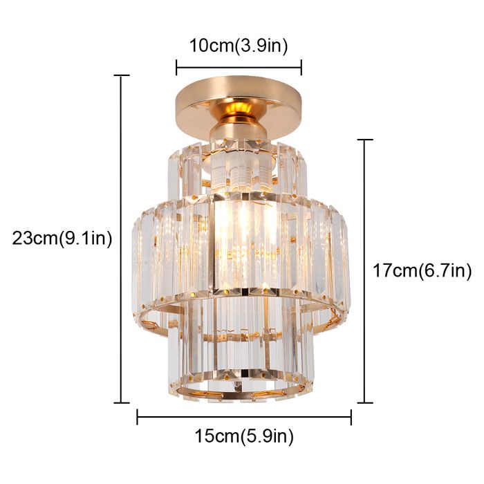 Lustre en cristal clair 63mm, 5 pièces Lustre en cristal clair 63mm, 5 pièces