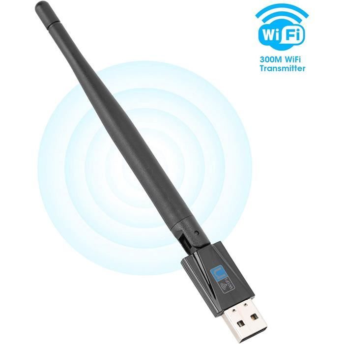Carte Réseau Sans Fil, Carte Réseau Sans Fil Usb2.0 Transmetteur Wifi ...