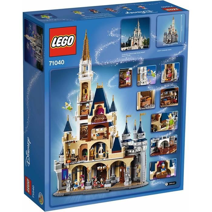 Jouet de construction - LEGO - Le château Disney - 4000 pièces