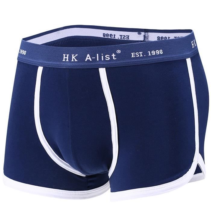 Boxer Shorty Homme Coton Couleur Mixte Taille S-XXXXL Couleur