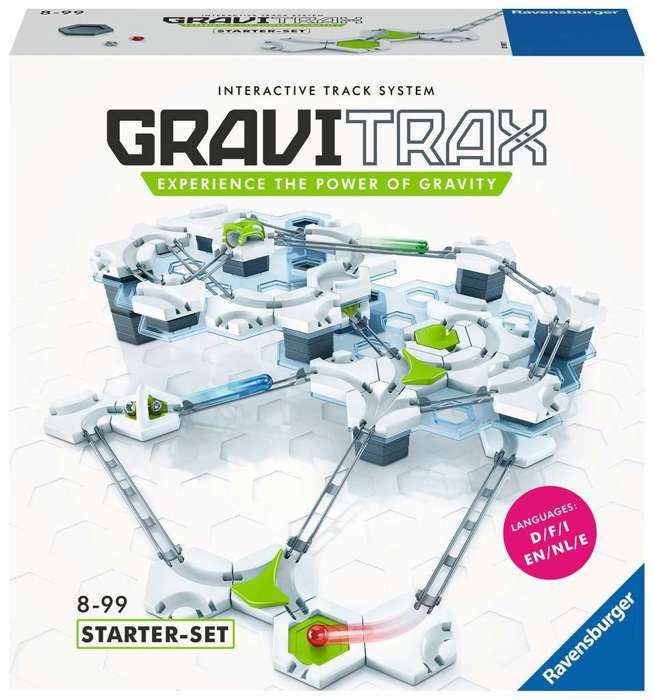 Circuit Billes Gravitrax Ravensburger - Starter Set Balance 168 Pièces - Construction Créative Jeu éducatif STEM 8 Ans