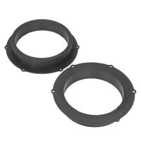 Entretoise Haut-Parleur Voiture 5 Pouces (12cm) - Lot De 2 Anneaux Adaptateurs ABSOPRO