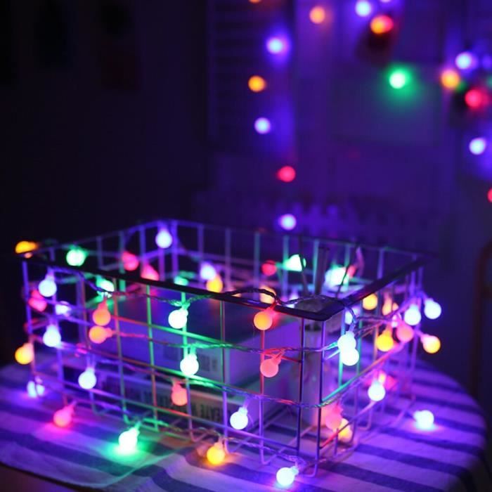 Guirlande Lumineuse Halloween 6 Mètres 40 LED - Citrouilles Clignotantes étanches IP65 - Décoration Fête Effrayante