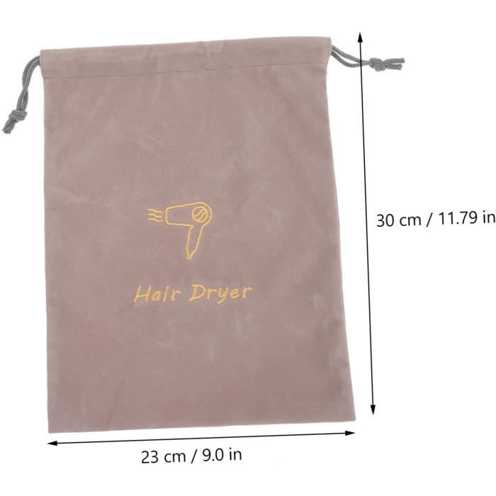 Lot De 3 Sacs De Rangement Muraux En Coton Et Lin Avec 3