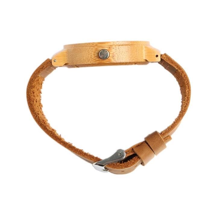 Montre en bois Homme et Femme fantaisie chic Wald collection GG