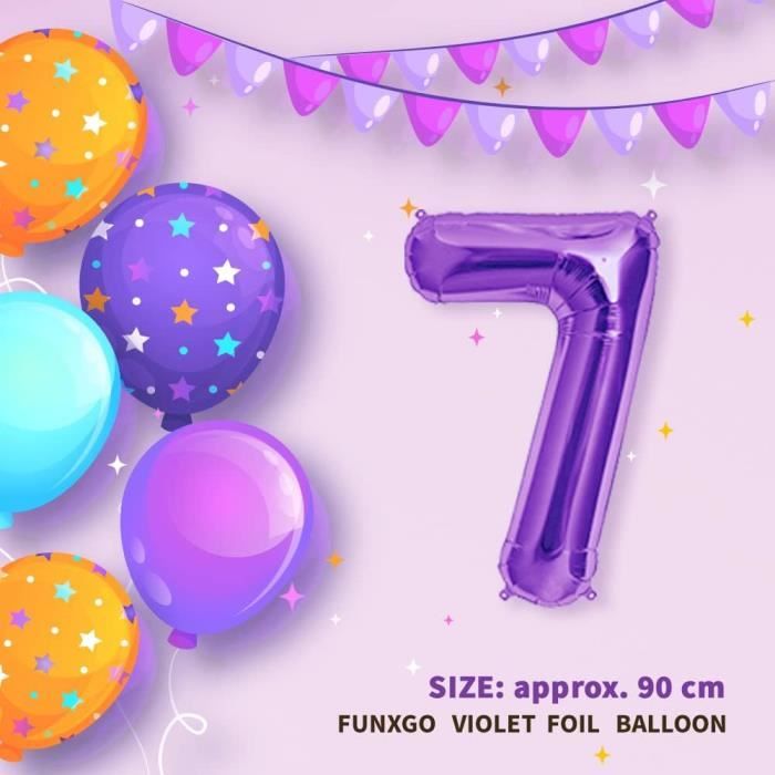 DIWULI Ballon 3 Ans XXL Rouge - Chiffre 3 Anniversaire DIWULI Ballon 3 Ans XXL Rouge - Chiffre 3 Anniversaire