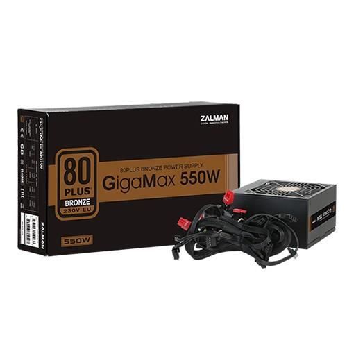 Gigamax 550w (80plus bronze) - alimentation pc non modulaire