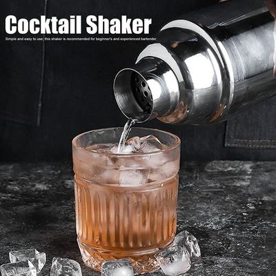 HURRISE mélangeur à cocktail Shaker à Cocktail 304 Acier Inoxydable Split Design Boisson Shaker