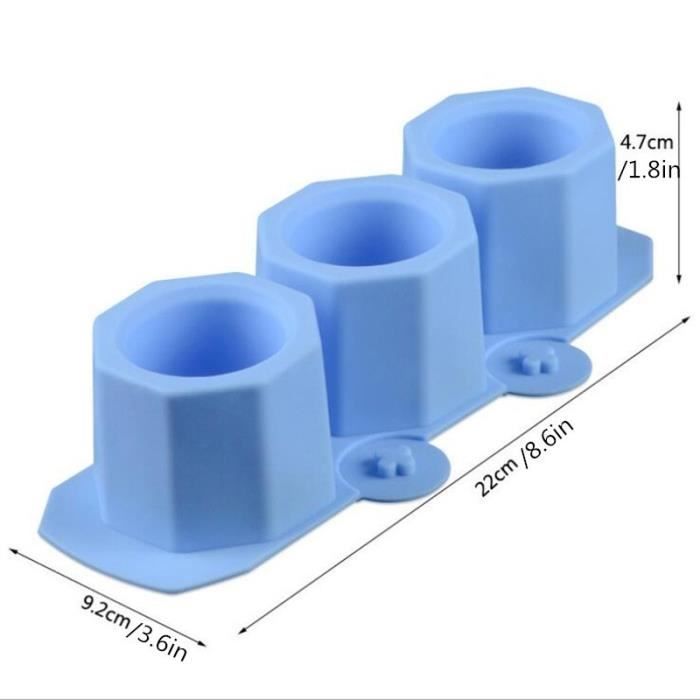 12 Moules En Silicone Octonyluck Pour Mini Maisons - Plâtre, Béton, Cire - Création DIY