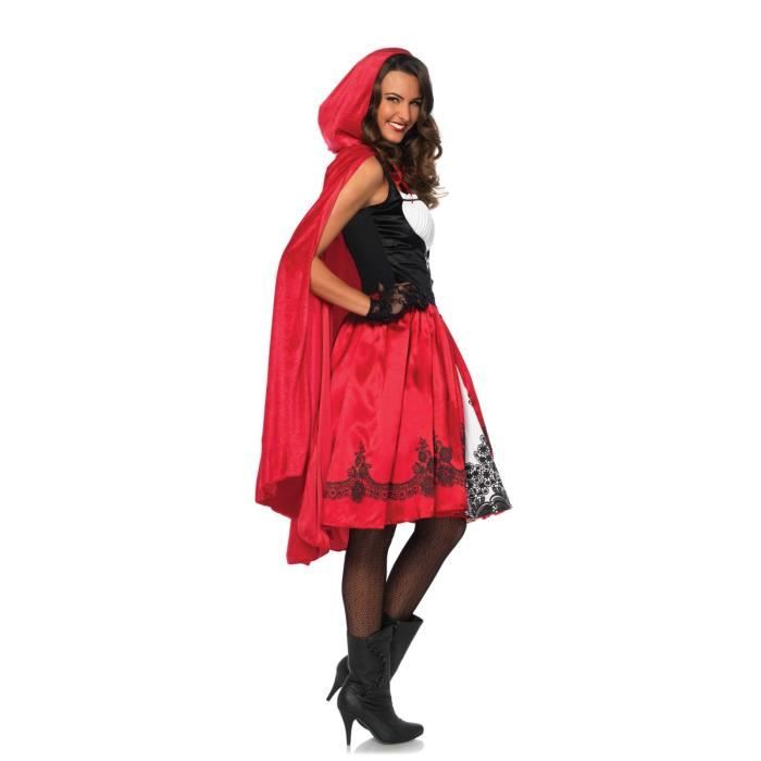 Déguisement Femme - LEG AVENUE - Petit Chaperon Rouge classique - Robe ...
