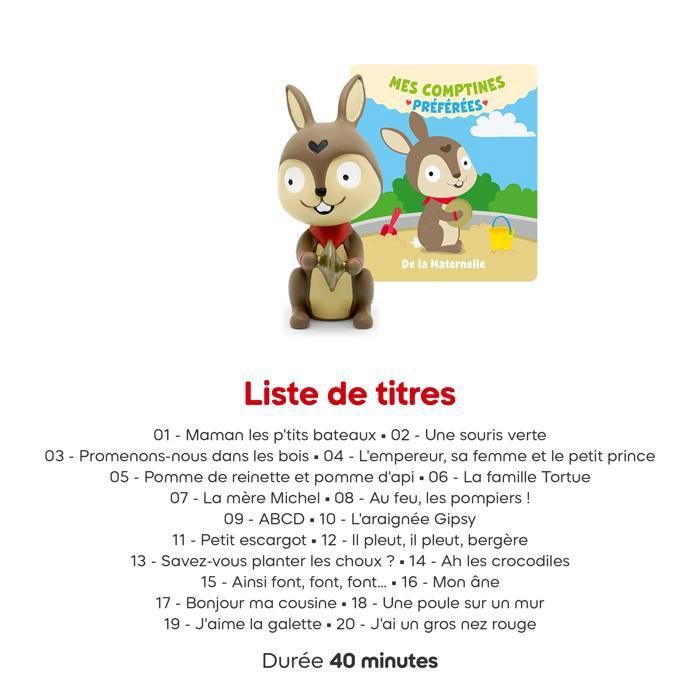 Toniebox 2 - Boîte à Histoires Sans écran Pour Enfants 1 à 9 Ans, Avec Figurines Le Roi Lion, Baloo, Aladdin, Woody, Bleu Ciel