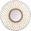 Atmosphera - Miroir Rond en Rotin Diamètre 50 cm – Planète Déco