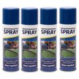 4 x Spray Imperméabilisant tissu textile cuir hydrofuge anti tache Bombe-0