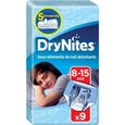 Culottes de nuit absorbantes Huggies DryNites pour garçon 8-15 ans - 9 unités-0