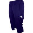 Pantalon ¾ Kappa Mestre - Bleu - Short d’entraînement long - Fitness - Adulte - Respirant-0