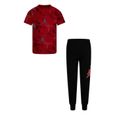 Ensemble T-shirt et pantalon Jordan All over Rouge Pour Enfant-Noir-12 mois-0
