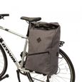 Sacoche bagage vélo WANTALIS - Noir et gris - 32 cm x 48 cm x 16,5 cm-0
