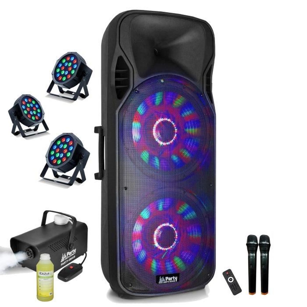 C Perkins ROADY FL Enceinte Autonome Portable 100W Avec Micro Sans Fil Et Bluetooth Tws C2x40413094