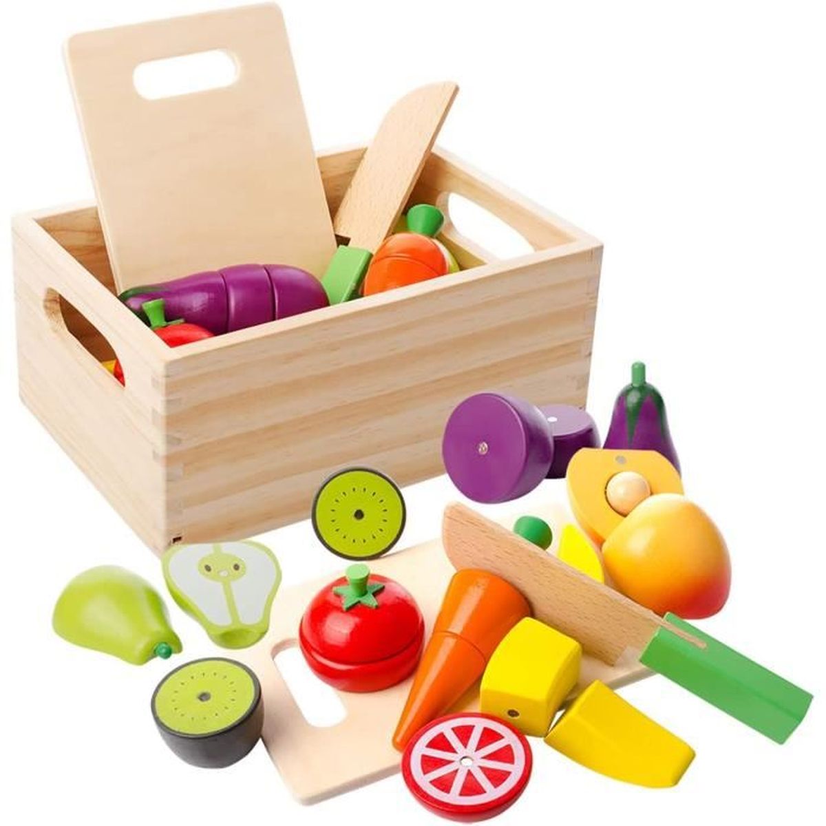 Jouets fruits et légumes, jouets éducatifs, perception des couleurs