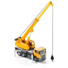 Camion avec grue téléscopique - SIKU - Scania - Jaune - 3 ans et plus - Véhicule de chantier