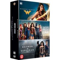 Coffret 3 films DC Comics : Justice League, Wonder Woman & Batman v Superman