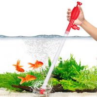 Nettoyeur de gravier d'aquarium Aspirateur de gravier pour aquarium utilisé pour changer l'eau et nettoyer le gravier et le sable