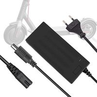 chargeur xiaomi m365,42V 2A Chargeur Adaptateur pour Scooter Électrique Pièces Chargeur de Batterie Accessoires pour Xiaomi Mijia