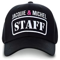 Casquette Jacquie et Michel Staff - noir